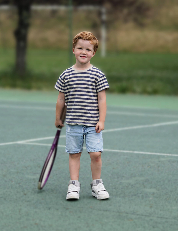 Kindermodel Mason B.