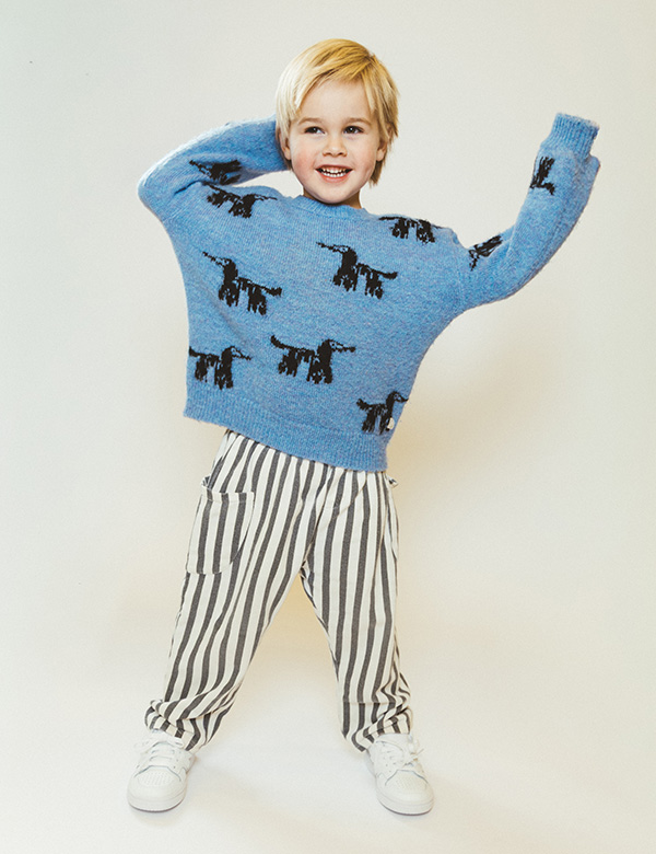 Kindermodel met kort blond haar Noah K.