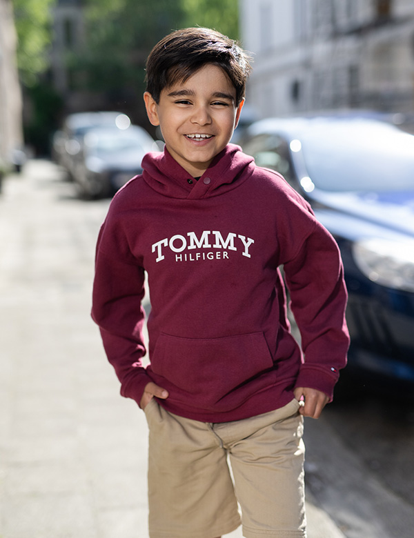 jongens kindermodel met donker haar Stan T.