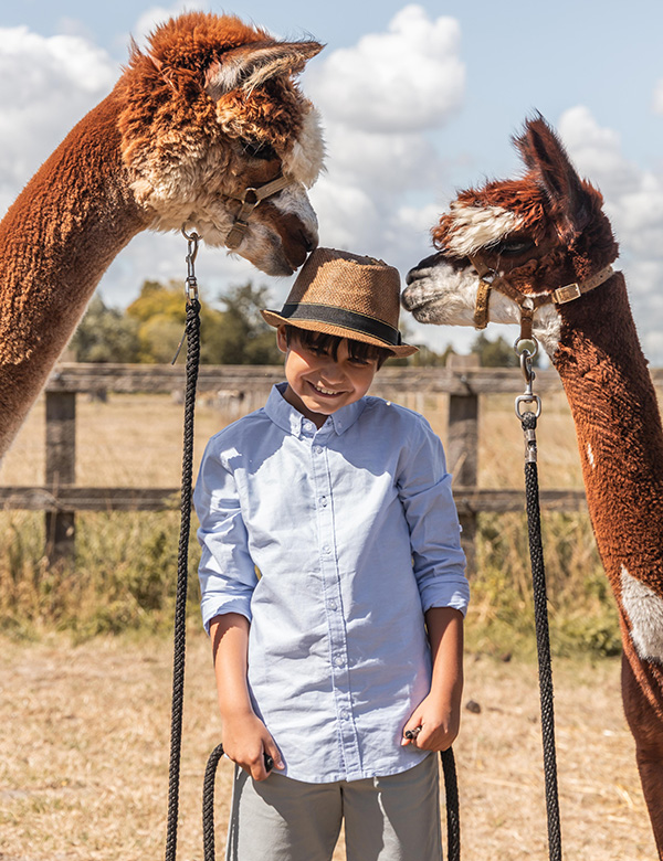 Kinderlijk model met bruin haar en bruine ogen Stan T.