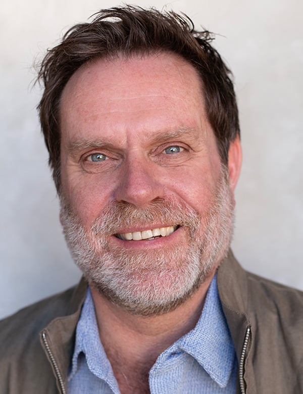 Mannelijk model met blauwe ogen tom kl.