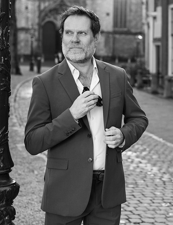 mannelijk model met blauwe ogen Tom Kl.