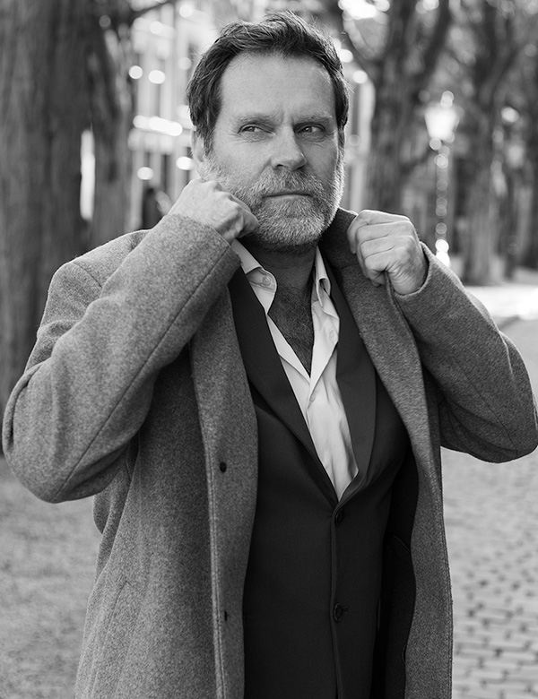 mannelijk model met blauwe ogen Tom Kl.