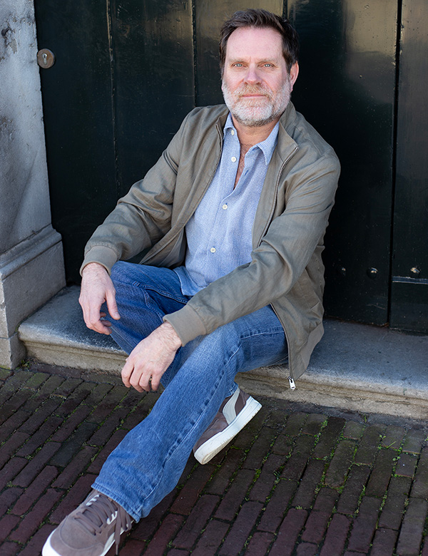 mannelijk model met blauwe ogen Tom Kl.