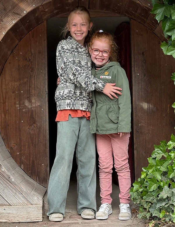 Zussen Lise & Mirthe.
