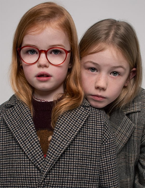 Zussen Lise en Mirthe.