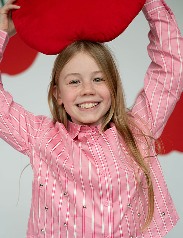 meisjes kindermodel met blond haar Lise S.
