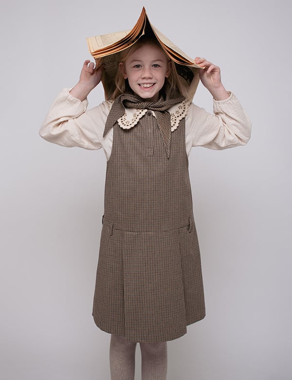 meisjes kindermodel met blond haar Lise S.