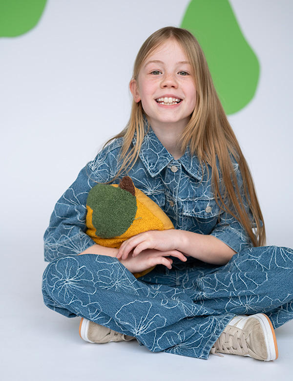 meisjes kindermodel met blond haar Lise S.