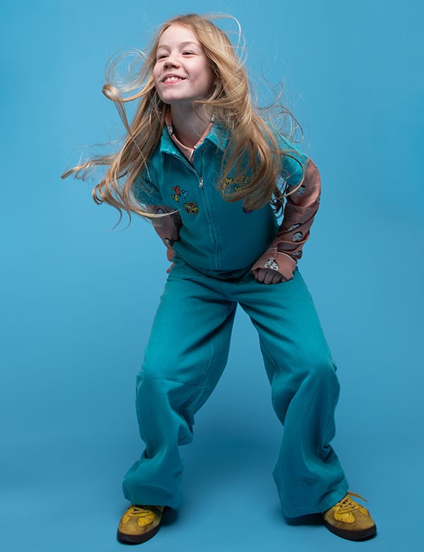 meisjes kindermodel met blond haar Lise S.