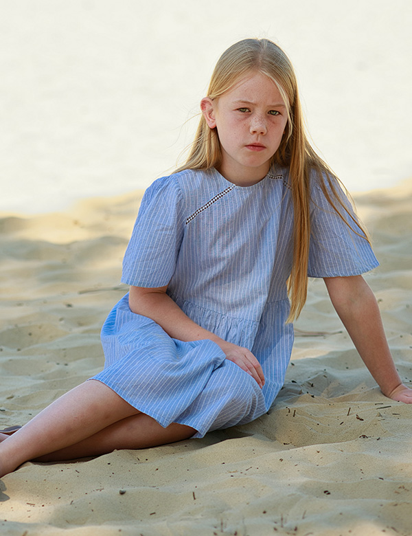 Kindermodel met rood blond haar Lisa.S