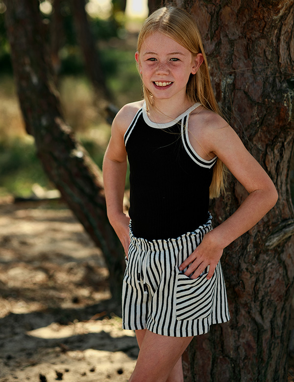 Kindermodel met rood blond haar Lisa.S