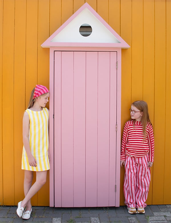 Modellen zussen Lise & Mirthe