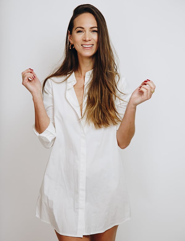 Vrouwelijk model met bruin haar Marlieke