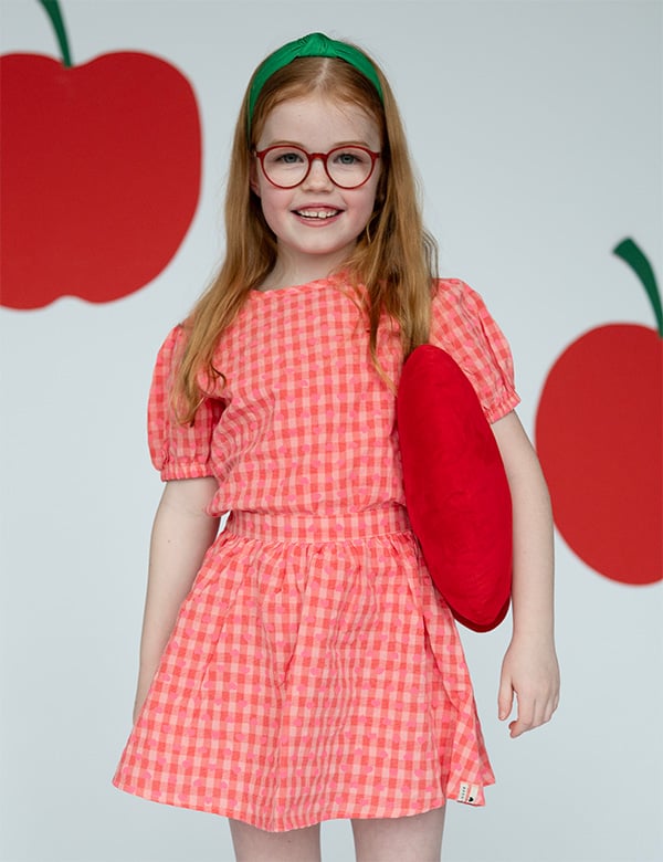 Kindermodel met rood haar Mirthe S.