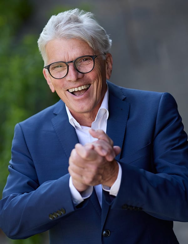 Mannelijk model met grijs haar Wim V.