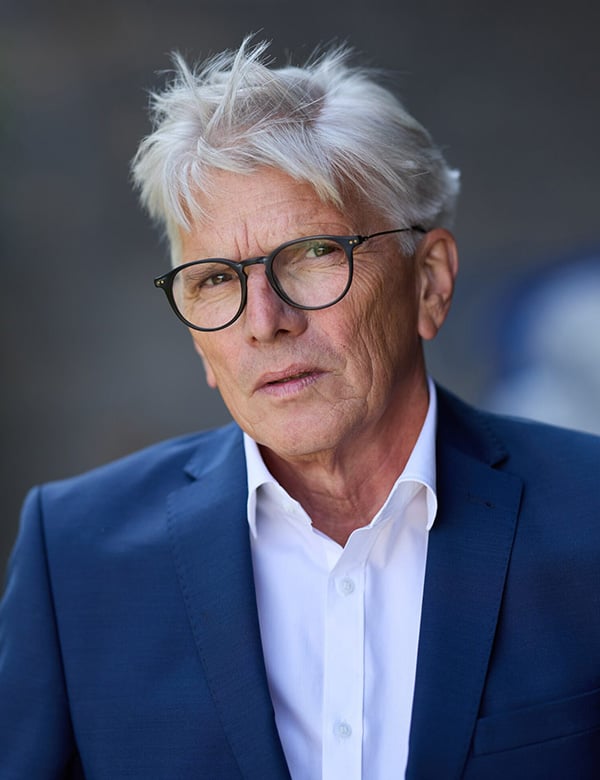 Mannelijk model met grijs haar Wim V.
