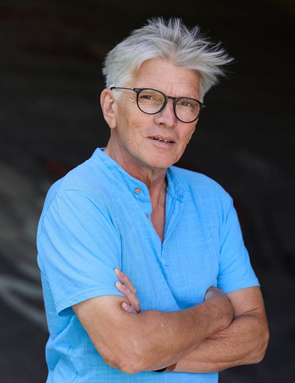 Mannelijk model met grijs haar Wim V.