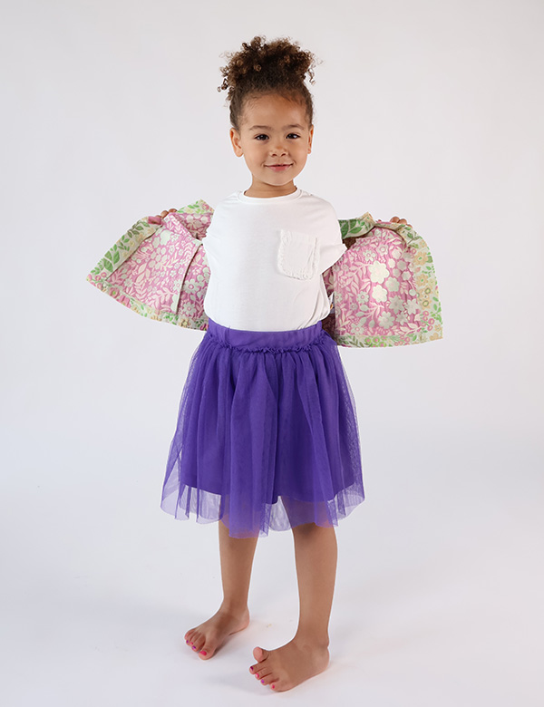 Kindermodel met bruin krullend haar Lulu W.