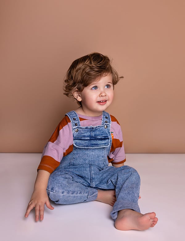 Kindermodel met blond haar Morris A.