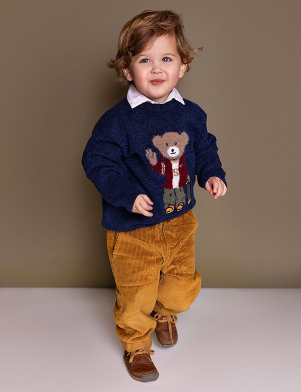 Kindermodel met blond haar Morris A.