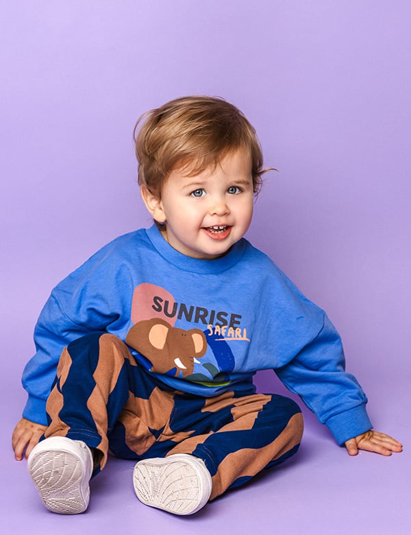 Kindermodel met blond haar Morris A.