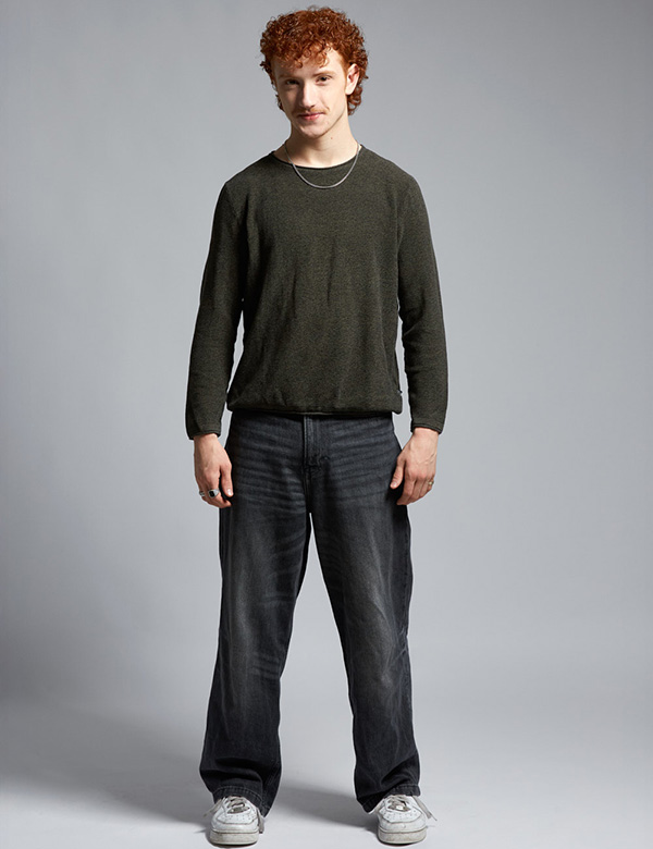 Mannelijk model met rood haar Ralph L.