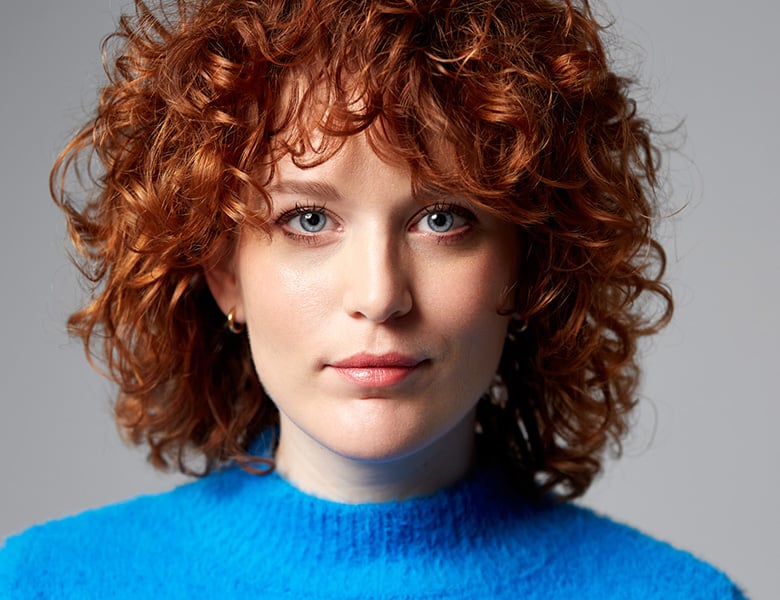 Vrouwelijk model Rosan Z.