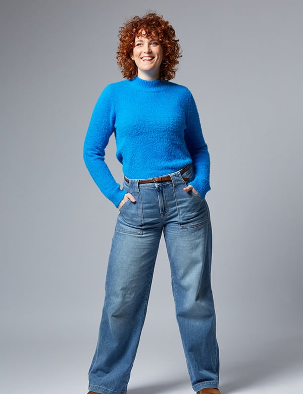 Vrouwelijk model Rosan Z.