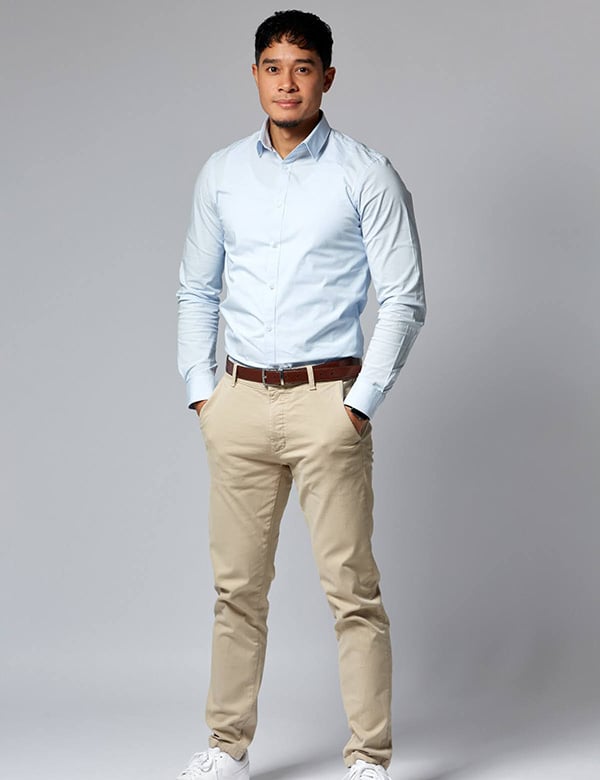 Mannelijk model met donker Robert