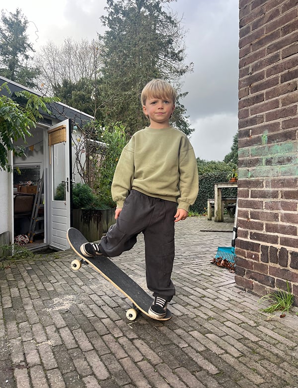 Modellen gezin Familie Hoevens