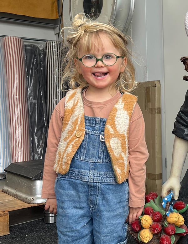 Modellen gezin Familie Hoevens