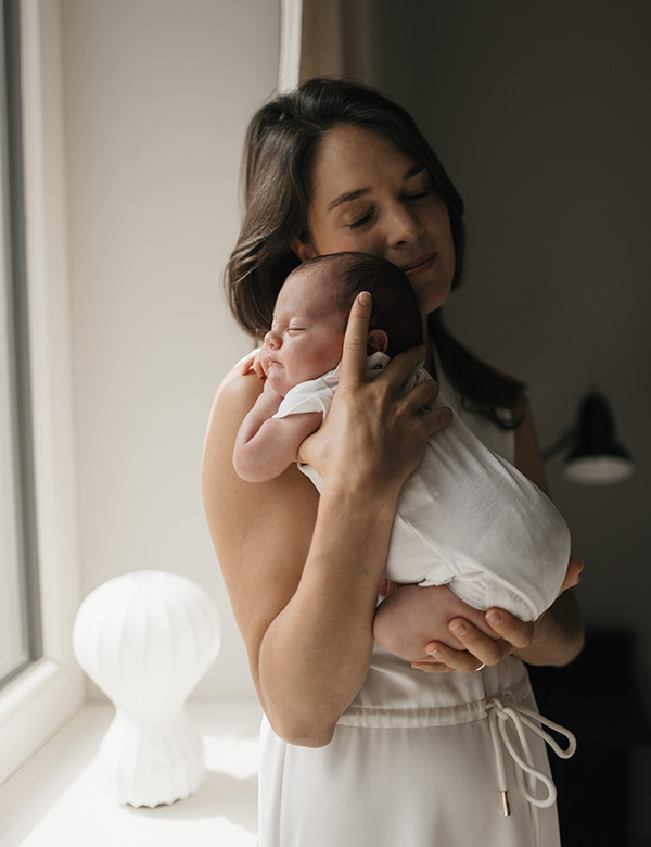 Familie met 3 gezinsleden Familie Netzer.
