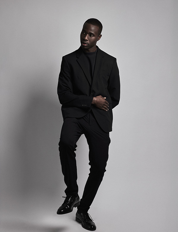 Mannelijk model met kort haar Jean-Luc