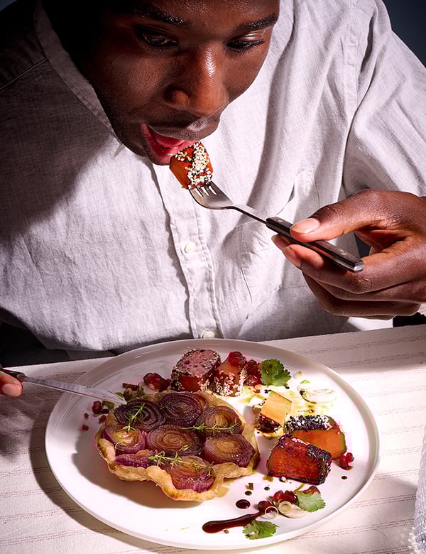 Mannelijk model met kort haar Jean-Luc