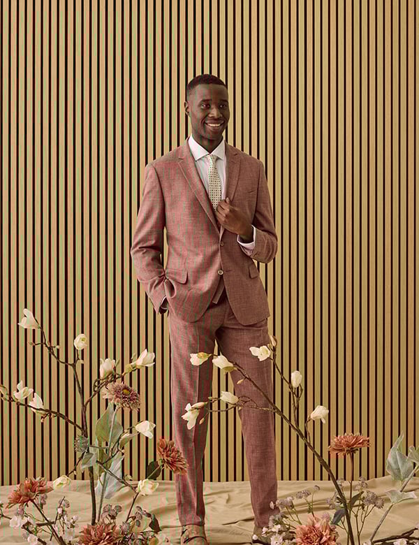 Mannelijk model met kort haar Jean-Luc