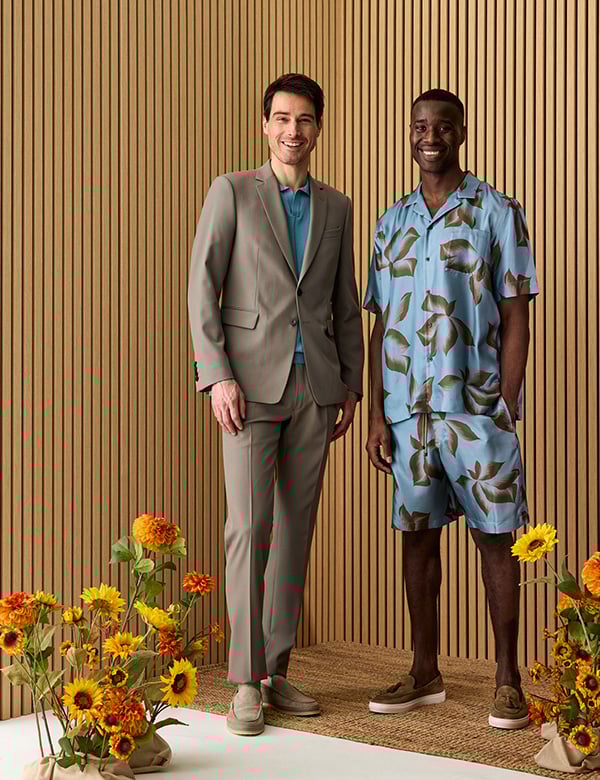 Mannelijk model met kort haar Jean-Luc