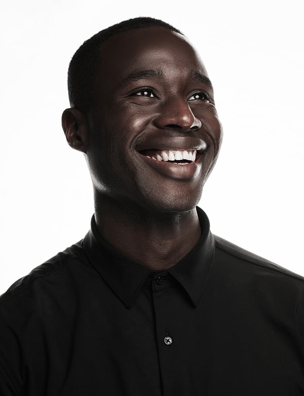 Mannelijk model met kort haar jean-luc