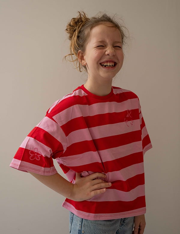 kindermodel met blond haar Lux