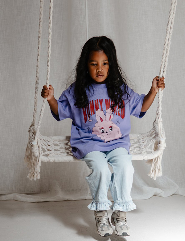 Kindermodel met donker haar Nadya Noor
