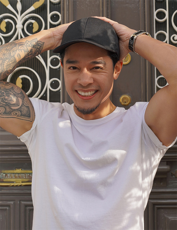 Mannelijk model met donker Robert