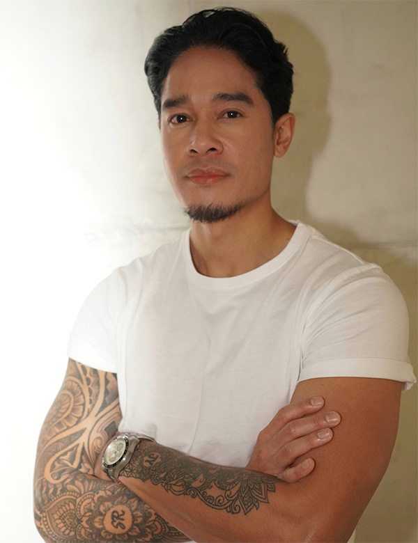 Mannelijk model met donker Robert