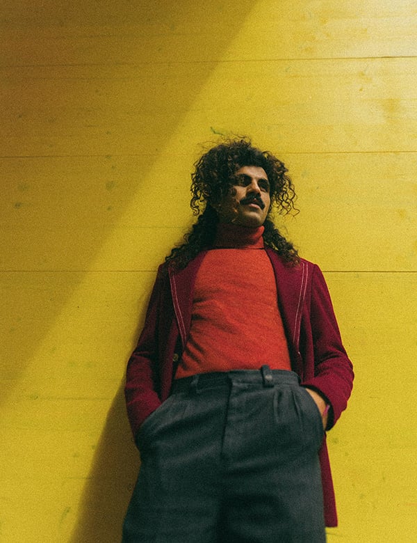 Mannelijk model met donker haar Umer