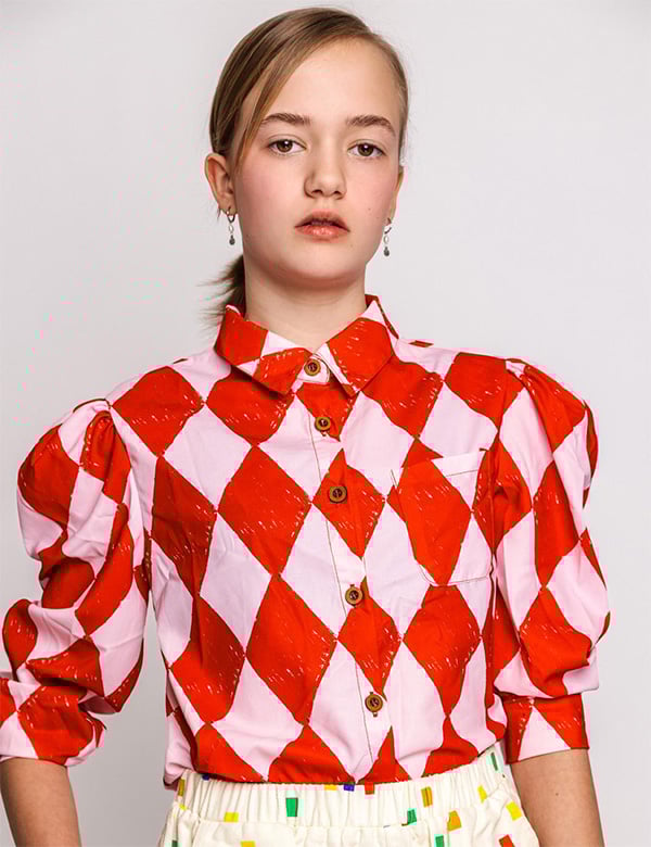 Kindermodel met bruin haar Zoey May