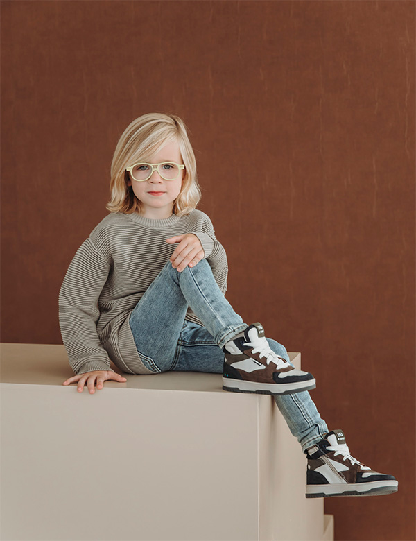 Kindermodel met blond haar Morris V.