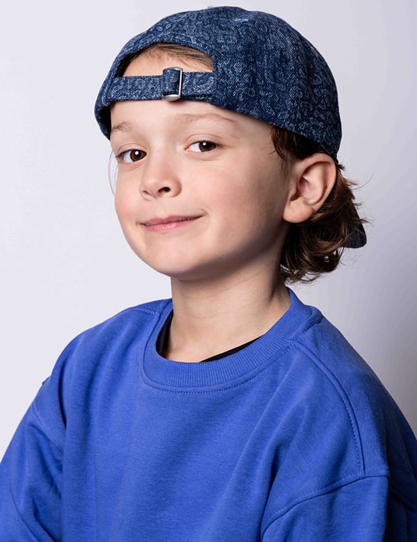 Kindermodel mer bruin haar Scott G.