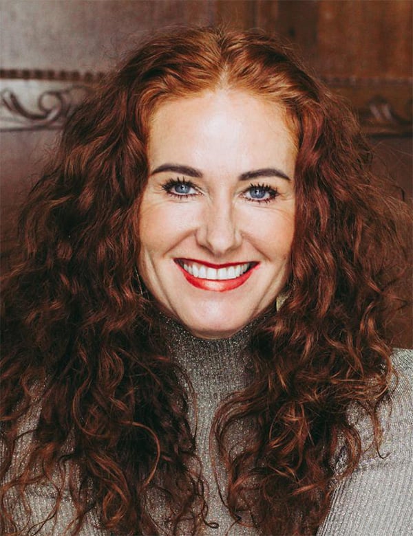 Vrouwelijk model met rossig haar sonja