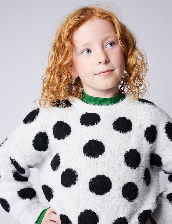 Kindermodel met rood haar Nyjah