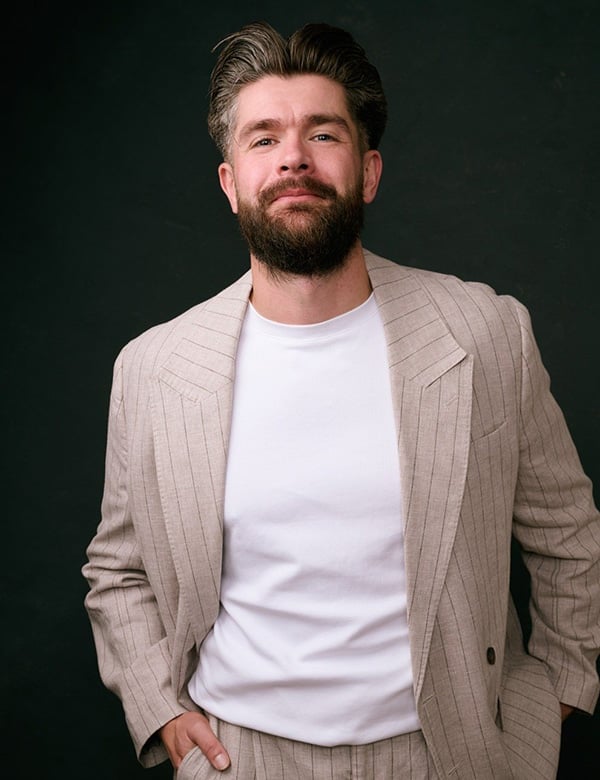 Mannelijk model met een baard Piet H.