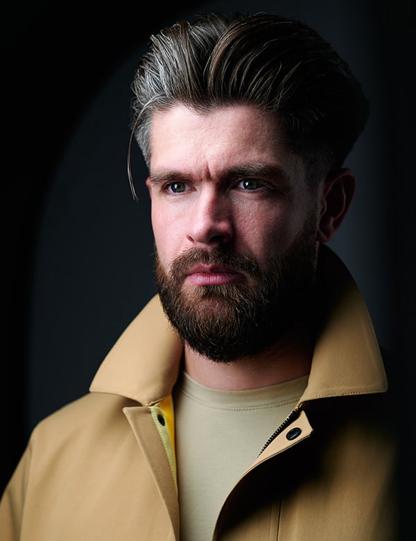 Mannelijk model met een baard Piet H.